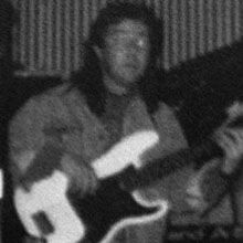 Unidentified bass player